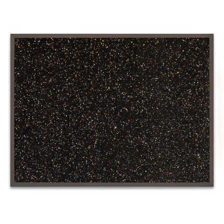 United Visual Products Sliding Door Indoor Enclosed Corkboard, 9 UV9012ACS-WHITE-COBACC